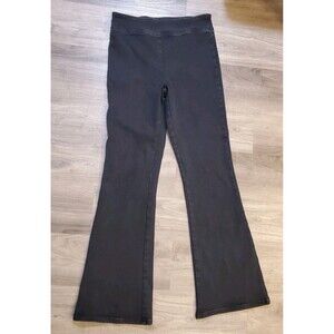 American Tall Chloe Pull-On Flare Black Jeans Womens Sz Large Hippie Bohemian